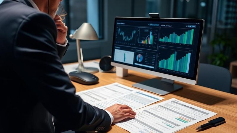 Agent d'assurance analysant des données de risque – Formations obligatoires du courtier en assurance et en crédit : le tableau complet