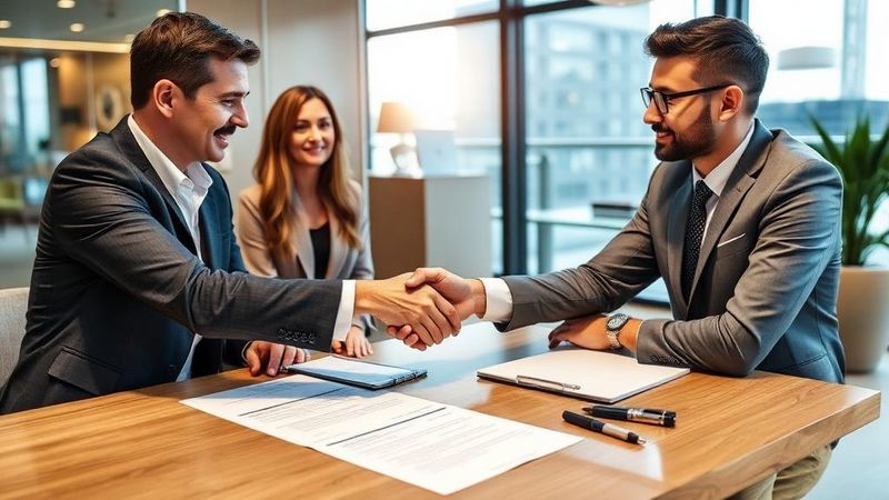 Courtier en assurance concluant un contrat avec un client – Financer sa formation IAS niveau 1 : OPCO, FAF, France Travail, et pourquoi le CPF ne marche plus