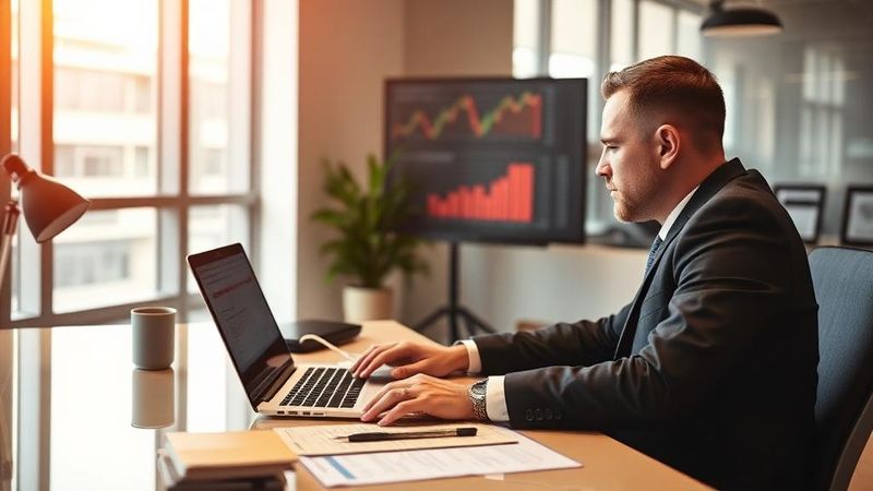 Courtier en crédit immobilier analysant des données financières – Mandataire IOBSP niveau 2 : formation et statut du mandataire en crédit