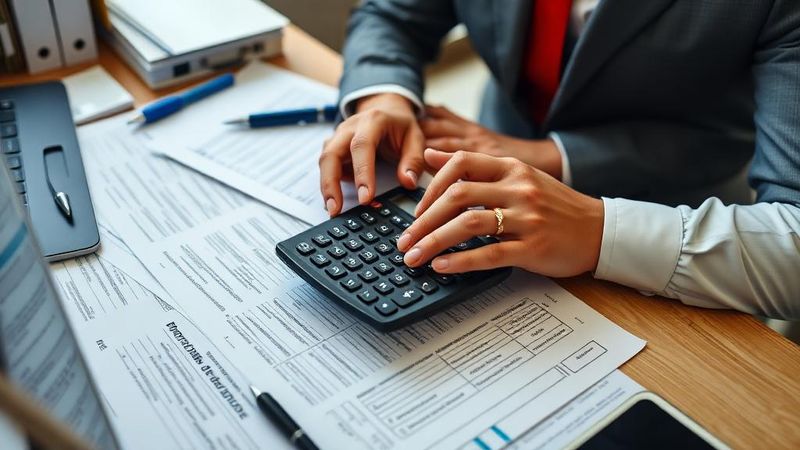 Comptable calculant des déductions fiscales formation – Réforme CPF 2026 : ce qui change pour le financement de votre formation