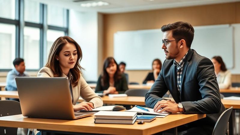 Session de formation professionnelle en salle – AIF France Travail : financer sa formation en reconversion
