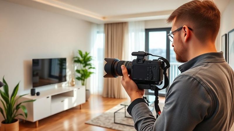 Photographe immobilier en shooting intérieur – Formation Loi ALUR : guide complet pour agents immobiliers
